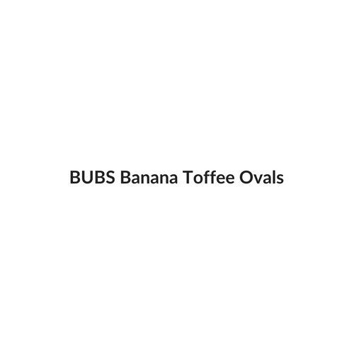 BUBS Banana Toffee Ovals