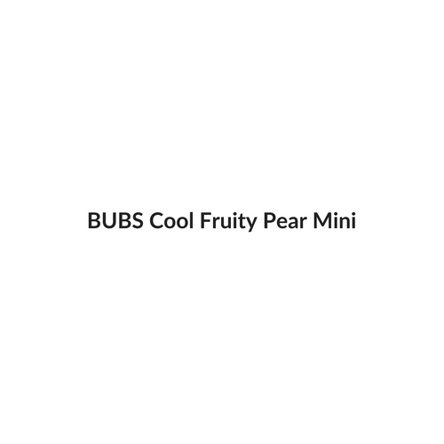 BUBS Cool Fruity Pear Mini
